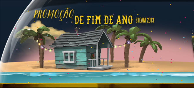 Promoção de natal do Steam