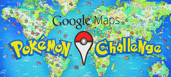 Pokémon no Google Maps