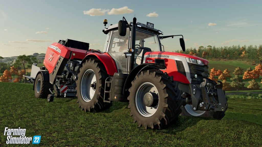 Farming Simulator 22 ganha novos tratores e ferramentas de feno