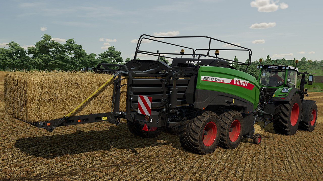 Farming Simulator 22 ganha novos tratores e ferramentas de feno