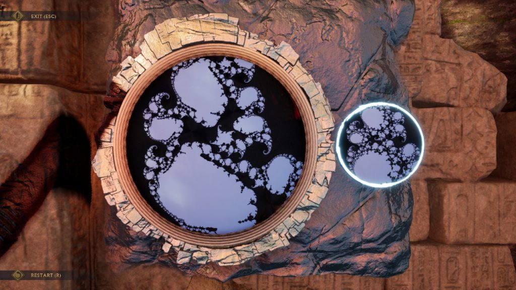 ....até tentar achar a combinação correta de fractais