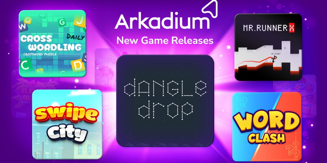 Portal “Arkadium” lança mais seis jogos neste final de ano