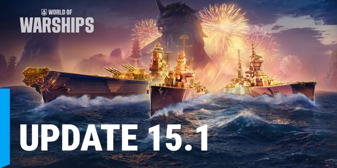 Versão 15.1 de “World of Warships” introduz novo tipo de batalha
