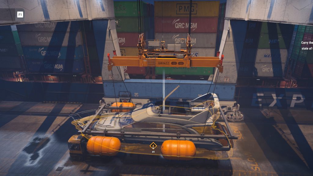 Docked