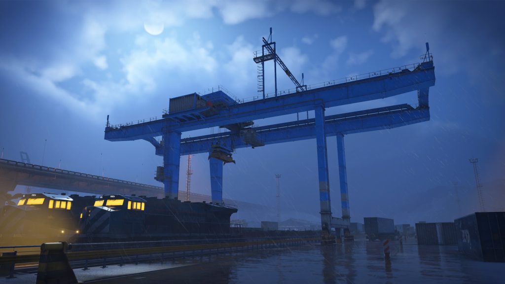 Docked