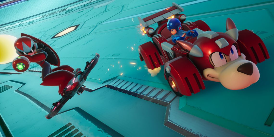 Pacote “Mega Man” está disponível em “Sonic Racing: CrossWorlds”