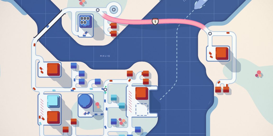 Atualização de “Mini Motorways” adiciona mapa de Istambul