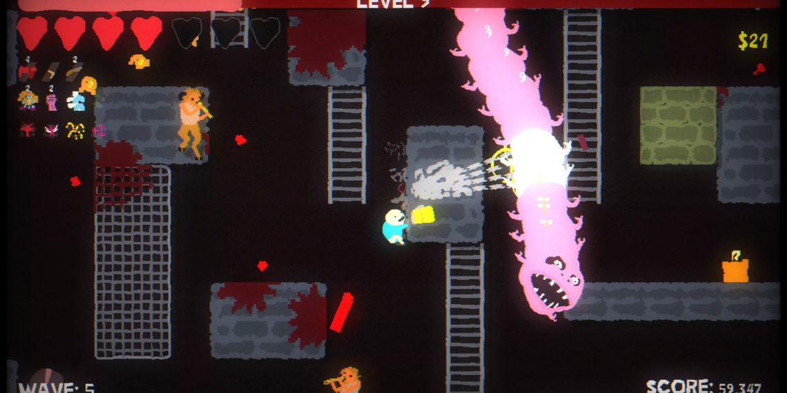 Messhof retorna para o seu estilo frenético com “Blood Dungeon”
